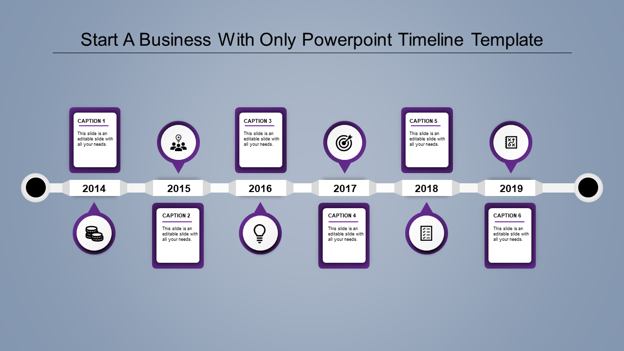Our Predesigned Timeline Template PPT and Google Slides